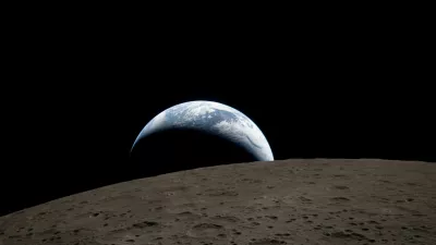 FILE PHOTO: A view of Earth, partially hidden behind the Moon, captured through the Orion spacecraft window at 6:41 p.m. EDT (22:41 GMT) April 6, 2026, during the Artemis II crew's flyby of the Moon and obtained by Reuters on April 7, 2026. According to the image file data the picture was taken with a Nikon D5 camera and 400mm lens.   NASA/Handout via REUTERS. THIS IMAGE HAS BEEN SUPPLIED BY A THIRD PARTY/File Photo/File Photo / Foto: Nasa