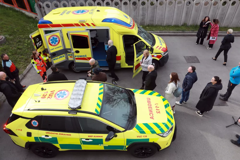 0.03.2026 - Kamnik, nujna medicinska pomoč, urgenca, re&scaron;evalno vozilo, rentgenFoto: Tomaž Skale / Foto: Tomaž Skale