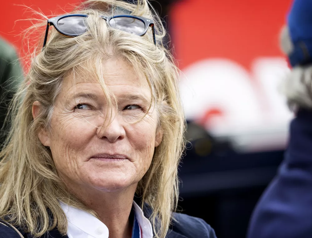 Prav veliko fotografij bogate pivovarske dedinje ne boste na&scaron;li, tale je iz leta 2022, ko so jo ujeli na tekmi formule 1 v Silverstonu. / Foto Getty Images
