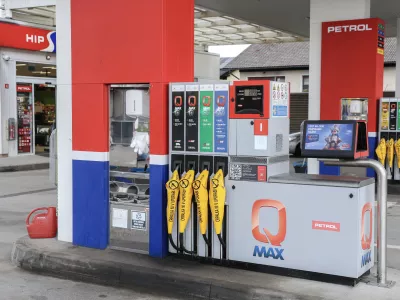 - 14.03.2026 - nedelujoča bencinska črpalka, kriza z nafto, gorivo, nafta, Petrol//FOTO: Jaka Gasar