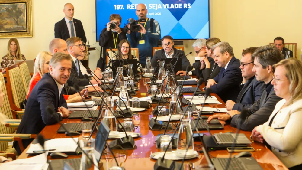 09.04.2026. 197. Redna seja vlade RS. Foto: Bojan Velikonja