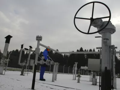 plinovod - zemeljski plin - razdelilna postaja Vodice pri Ljubljani, plinsko omrežje, Geoplin d.o.o., Družba za trgovanje in transport zemeljskega plina, Slovenska plinska družba //FOTO: Jaka AdamičOPOMBA: ZA OBJAVO V ČASOPISU DNEVNIK