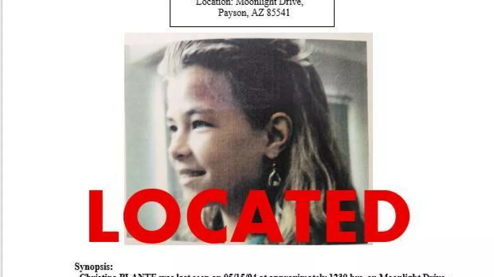 Christina Marie Plante / Foto: Gila County Sheriff's Office