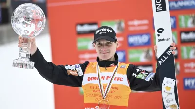 Domen Prevc29.03.2026 - Planica - zaključek svetovnega pokala v smučarskih skokih - poleti - smučarski skokiFoto: Nik Erik Neubauer