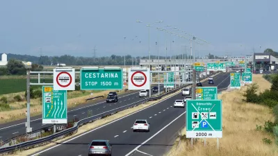 Hrvaška, avtocesta, cestnina. Foto: Pixsell