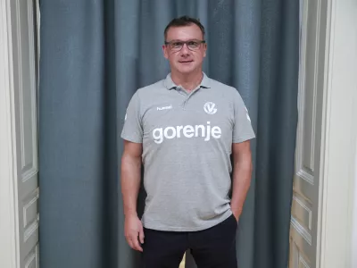 Zoran Jovičič- 02.09.2024 - novinarska konferenca rokometnih klubov pred začetkom nove sezone //FOTO: Jaka Gasar