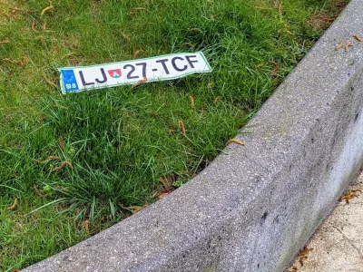 Tale revica se je zna&scaron;la na trati v centru mesta. / Foto: Bralec