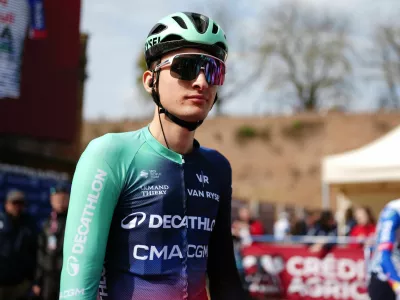 SEIXAS Paul during the Strade Bianche (White Roads) a 203 km one day cycling race from and to Siena (Tuscany), Italy - Saturday March 7, 2025 - Sport - cycling (Photo by Massimo Paolone/LaPresse)  (Photo by Massimo Paolone/LaPresse/Sipa USA)No Use Belgium. No Use China. No Use France. No Use Italy. No Use Netherlands. No Use Vatican City.