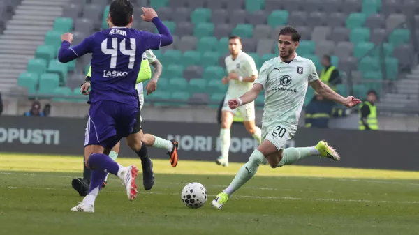 - Nemanja Motika,- 08.03.2026. 1. liga Telemach v nogometu. NK Olimpija - NK Maribor, derbi.//FOTO: Bojan Velikonja