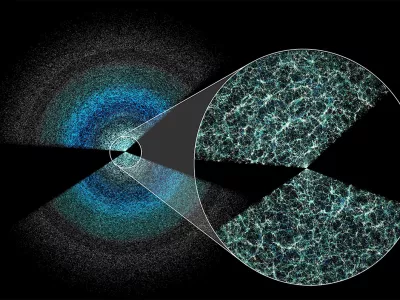 3D POSNETEK VESOLJA PROJEKTA DESI