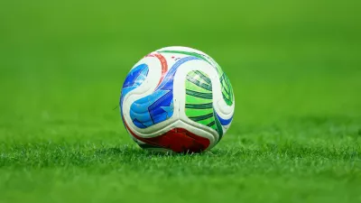Soccer Football - International Friendly - Mexico v Ecuador - Akron Stadium, Guadalajara, Mexico - October 14, 2025 General view of the match ball before the match REUTERS/Eloisa Sanchez