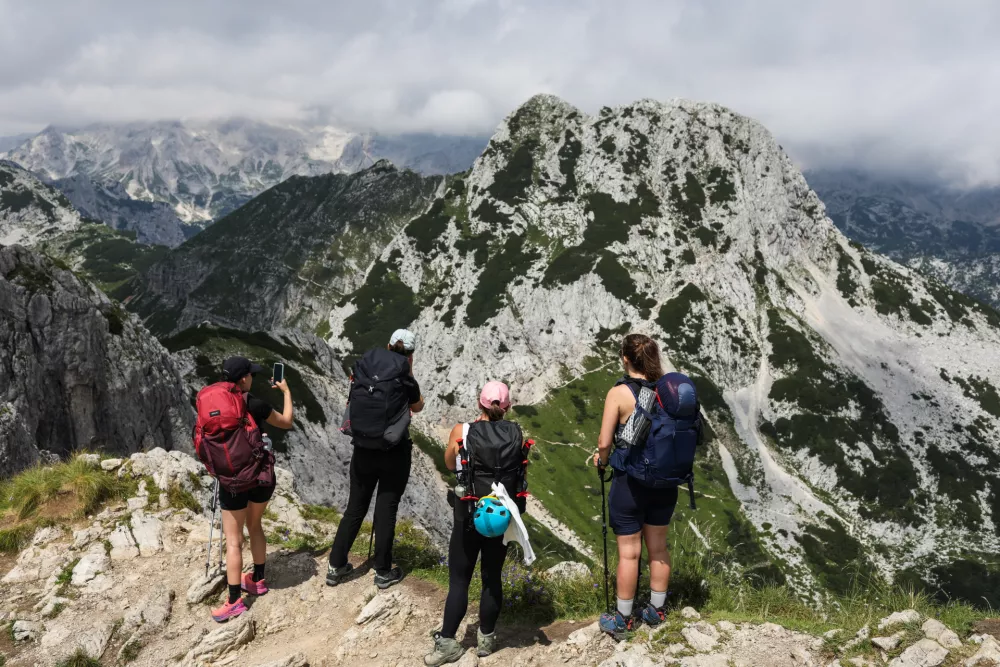 Julijske Alpe, Vi&scaron;evnik / Foto: Bojan Velikonja