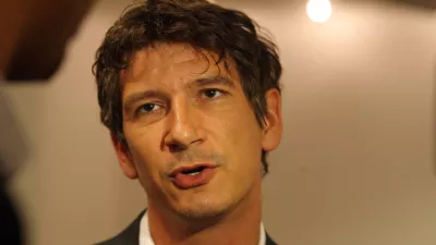 dosedanji predsednik DNS Grega Repovž - Volilna skup&scaron;čina DNS - Dru&scaron;tvo novinarjev Slovenije, na kateri so poleg organov dru&scaron;tva volili tudi novega predsednika.   //FOTO: Luka Cjuha