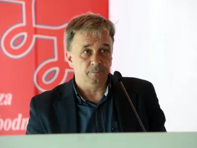 29.05.2025 - sindikati, volitve, Andrej Zorko, Foto: Tomaž Skale