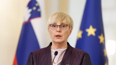 Ljubljana, predsedniska palaca.Izjava za medije predsednice republike Natase Pirc Musar po neformalnih pogovorih s predsednico in predsedniki strank, ki so se po neuradnih izidih parlamentarnih volitev uvrstile v DZ.