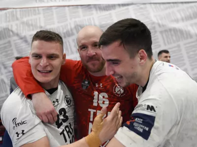 - 6.04.2024 &ndash; Finale pokala v rokometu, Trimo Trebnje: Slovenj Gradec //FOTO: Nik Erik Neubauer