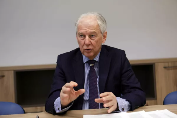 - 19.01.2024 &ndash; dr. Davorin Kračun, politik, diplomat in ekonomist - predsednik Fiskalnega sveta Republike Slovenije od leta 2017, //FOTO: Tomaž SkaleOPOMBA: DNEVNIKOV OBJEKTIV - INTERVJU 2024