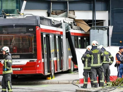 Salzburg, trolejbus, nesreča. Foto: Profimedia
