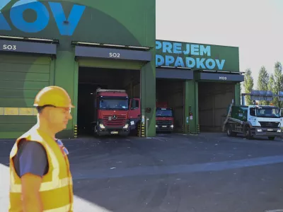 - 11.09.2023 - Regijski center za ravnanje z odpadki RCERO Ljubljana - deponija Barje, Cesta dveh cesarjev 101 //FOTO: Nik Erik Neubauer