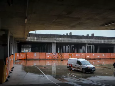 12.2.2026 - Stožice - &Scaron;portni park - nedokončani del Stožic - nakupovalno sredi&scaron;čeFoto: Luka Cjuha