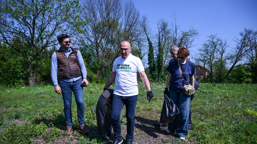 Gordan Grlić Radman, Hrva&scaron;ka, zunanji minister, čistilna akcija, Zagreb. Foto: Pixsell