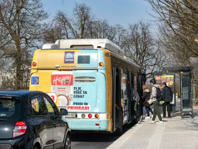 9.3.2026 - Avtobusna postaja LPP - Pokopali&scaron;ka cestaFoto: Lovro Milek