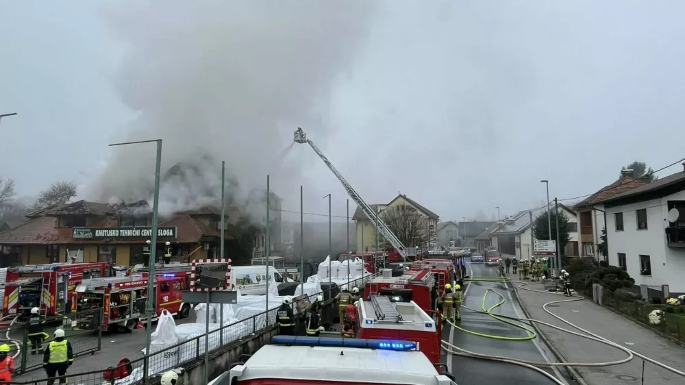 Požar Beltinci 16. 11. 2025