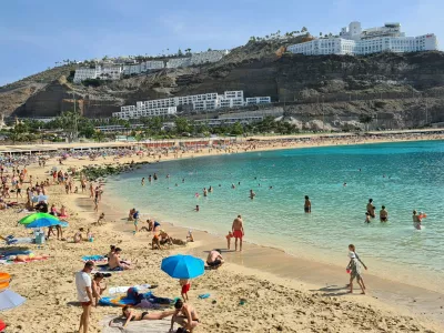 plaža, dopust, počitnice, Kanarski otoki