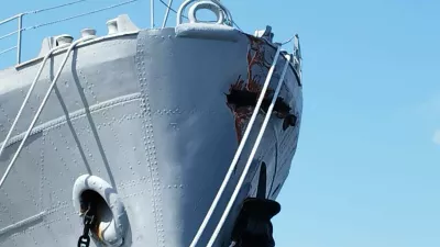 V Titovo ladjo Galeb vložili milijone, zdaj na trupu zeva luknja