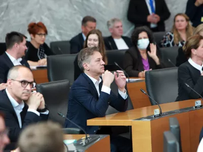 24.04.2026 - izredna seja DZRobert GolobFoto: Tomaž Skale