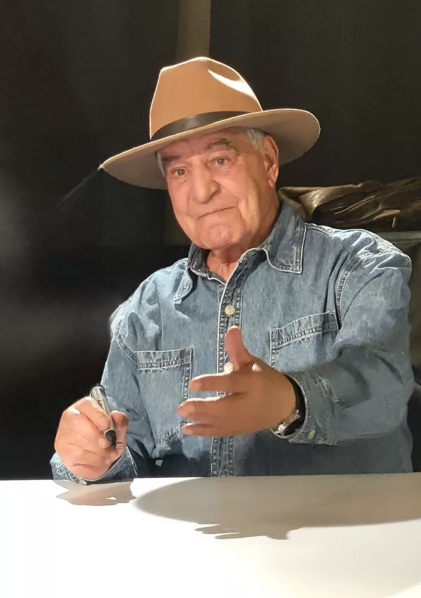 zahi hawass, egiptolog, arheolog, v Trstu 28.4.2026 / Foto: Katja Gle&scaron;čič 