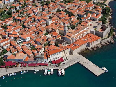 panorama otok Krk