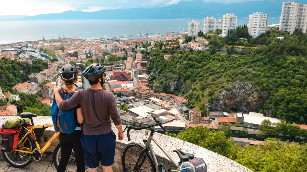 Kolesarjenje po zaledju Reke. Foto: HTS