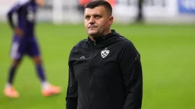 - Feđa Dudić, trener NK Maribor,- 01.11.2025. Nogomet 1. liga Telemach. NK Bravo - NK Maribor.//FOTO: Bojan Velikonja