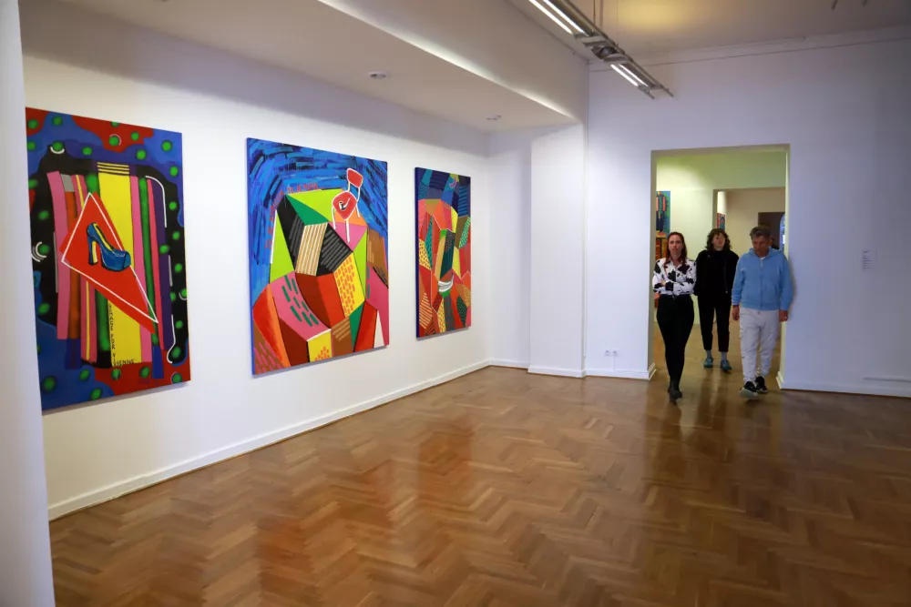 04.03.2026 - razstava Kako sanjati nazaj?Silvester Plotajs SicoeMestna galerijaFoto: Tomaž Skale