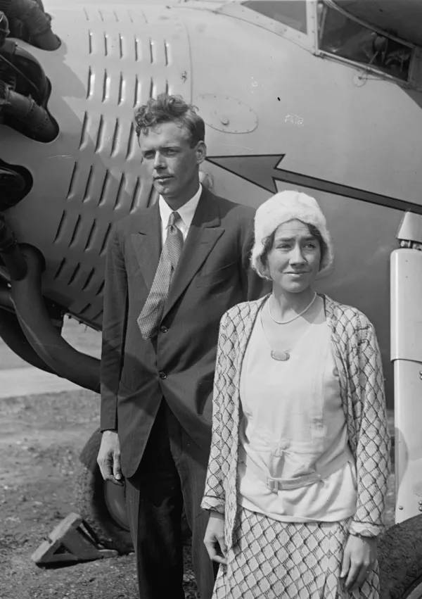 Zakonca Charles in Anne Morrow Lindbergh leta 1929 / Foto: Wikipedija