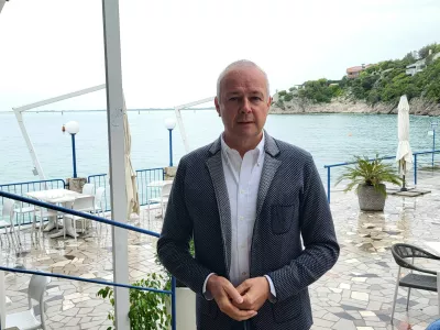 fabio pahor, predsednik SDGZ, slovensko deželno gospodarsko združenje. / Foto: Katja Gle&scaron;čič 