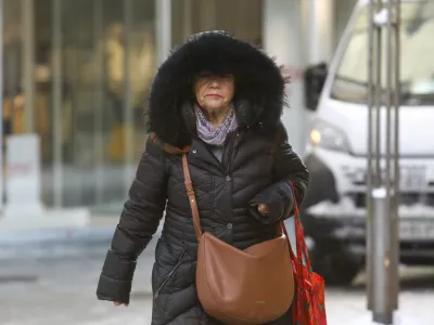 08.01.2025 - Sneg - mraz v LjubljaniFoto: Luka Cjuha