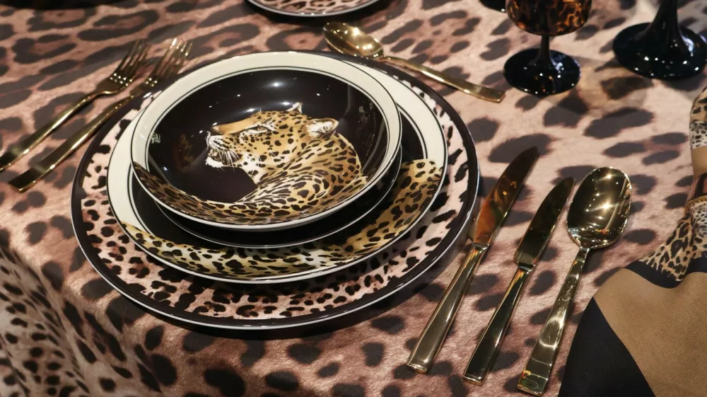 Dolce&Gabbana Casa | The Italian Lunch, an act of love in Fuorisalone MilanPictured: gv,general view,Image: 1093140018, License: Rights-managed, Restrictions: Worldwide, Model Release: no, Pictured: gv,general view