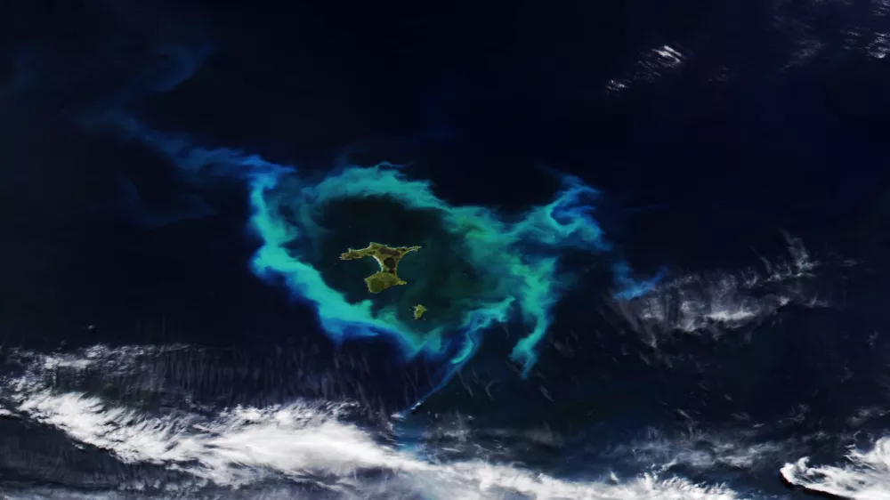 Prizor, kakr&scaron;nega je posnel satelit v orbiti. / Foto: Nasa