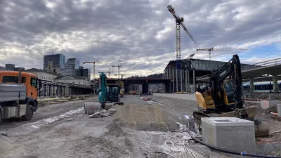 želežniška postaj Ljubljana, gradbišče