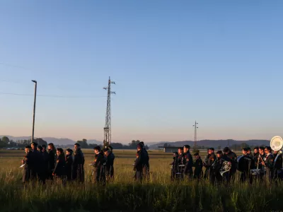 01.05.2026. Prvomajska budnica. Depala vas, Domžale. Foto: Bojan Velikonja