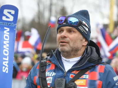 Vedran Pavlek01.03.2025 - Audi FIS svetovni pokal v alpskem smučanju Kranjska GoraFoto: Luka Cjuha