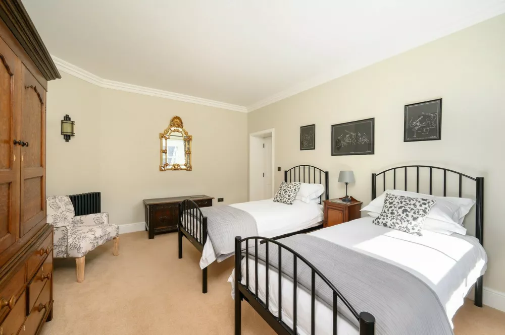A former magistrates' court and prison complete with original cells has been transformed into a quirky home that is now on the market for &pound;765,000. The jail where offenders were once caged has been transformed into an open plan kitchen, study, gym and boot room. Built in 1846, the last case was in 1890 before it was closed. The Grade II listed building in Berwick, Northumberland, was converted into offices before being transformed into a sprawling home in 2023. Photo released 23/04/2026,Image: 1093902336, License: Rights-managed, Restrictions: Editorial use, commercial use may require additional licenses. We don't use AI to make images which could be mistaken for news photos. AI use will be clearly indicated. Supplied on condition you ensure personal data is processed in compliance with UK GDPR, Model Release: no