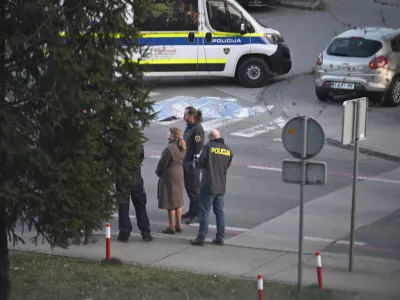 Policija - simbolična fotografijauboj - umorpreiskovalci - kriminalisti - preiskava 06.03.2026 Brnik - Streljanje policistov na storilca z nožem - Fužine - napad na policiste Foto: Nik Erik Neubauer
