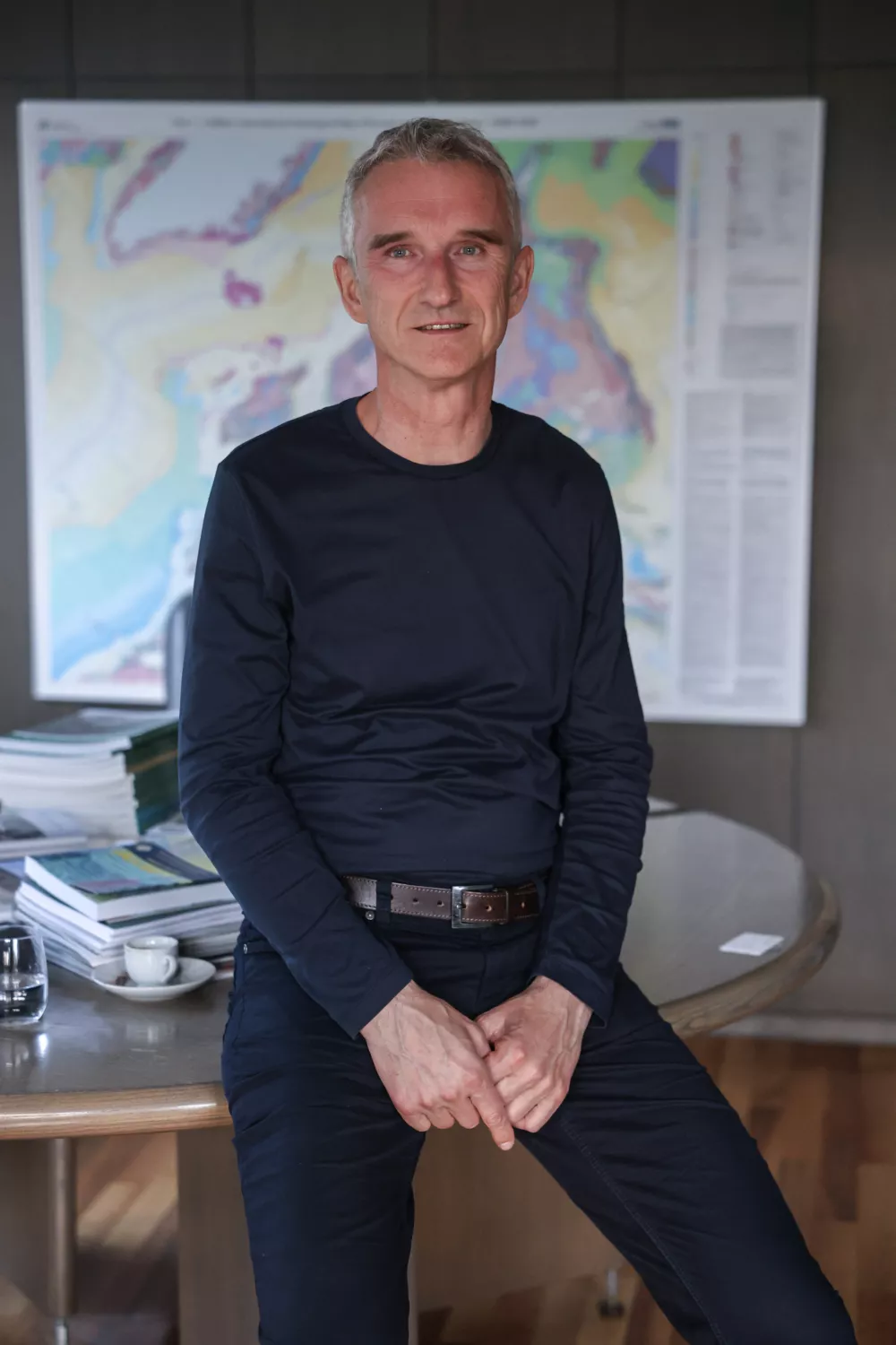 - 15.04.2026 - Milo&scaron; Bavec, direktor Geolo&scaron;ki zavod RS//FOTO: Jaka GasarOPOMBA: ZA OBJEKTIV - INTERVJU / Foto: Jaka Gasar