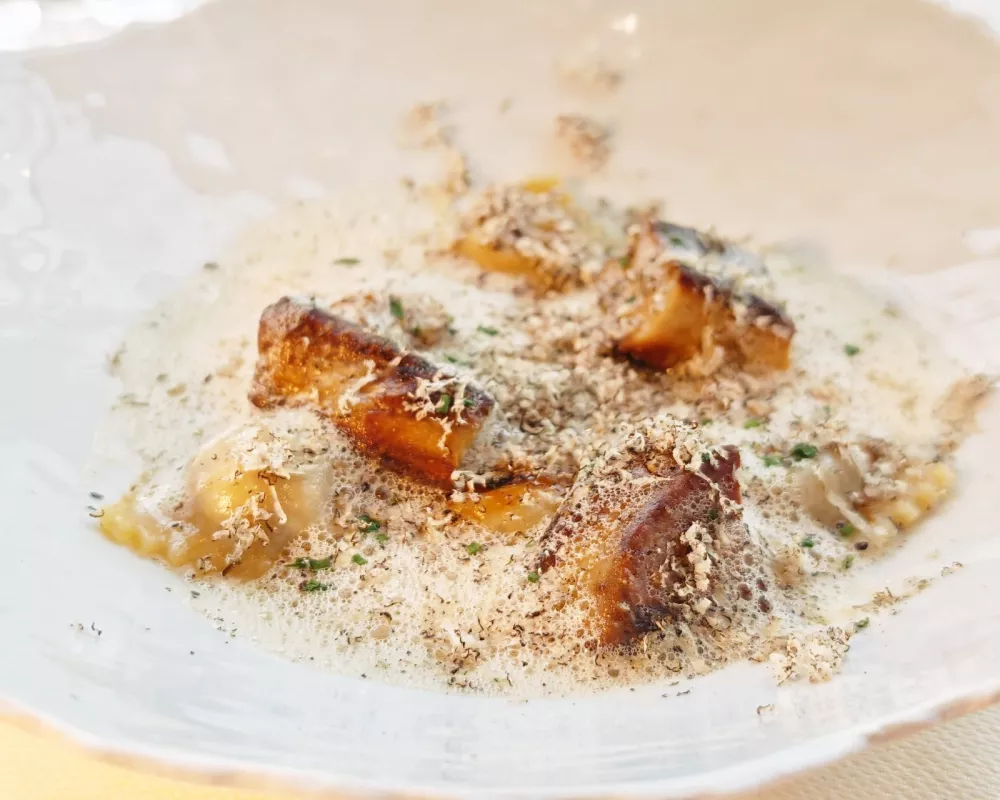 Ravioli z govejim repom, Alfred Keller
