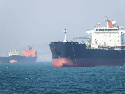 Vessels in the Strait of Hormuz near Bandar Abbas, Iran, May 4, 2026. Amirhosein Khorgooi/ISNA/WANA (West Asia News Agency) via REUTERS ATTENTION EDITORS - THIS PICTURE WAS PROVIDED BY A THIRD PARTY