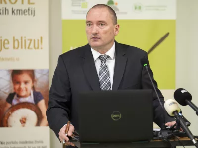 Jože Podgor&scaron;ek09.01.2025 Novinarska konferenca in srečanje z novim vodstvom Kmetijsko gozdarske zbornice Slovenije, spregovorili bodo o aktualnih razmerah v kmetijstvu in načrtih zbornice za leto 2025FOTO: Nik Erik Neubauer