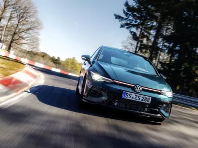 Golf GTI edition 50 na Zelenem peklu.
